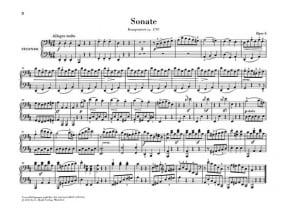 Beethoven: Works for Piano - Four Hands published by Henle