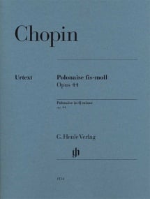 Chopin: Polonaise in F# Minor Opus 44 for Piano published by Henle