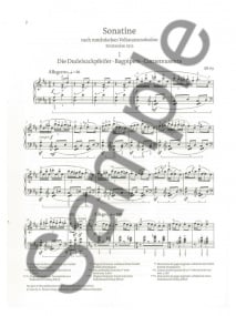 Bartok: Sonatine for Piano published by Henle