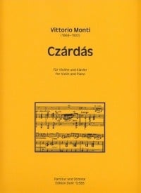 Monti: Czardas for Violin published by Dohr