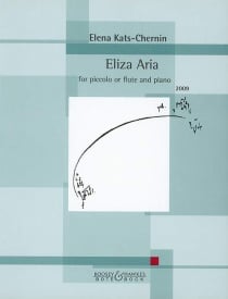 Kats-Chernin: Eliza Aria for Flute published by Bote & Bock