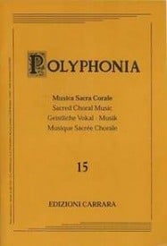 Polyphonia Volume 15 - Sacred Choral Music SATB published by Carrara