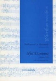 Le Heurteur: Nisi Dominus published by Carrara - Vocal Score