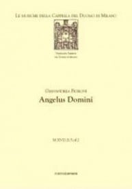 Fioroni: Angelus Domini published by Carrara - Vocal Score
