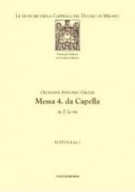 Grossi: Messa 4. Da Cappella published by Carrara - Vocal Score