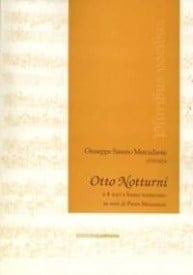 Mercadante: Otto Notturni published by Carrara - Vocal Score