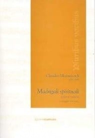 Monteverdi: Madrigali spirituali published by Carrara - Vocal Score