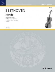 Beethoven: Rondo for Viola published by Schott
