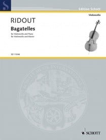 Ridout: Bagatelles for Cello published by Schott