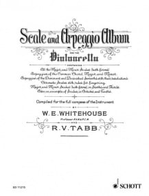 Whitehouse & Tabb: Scale and Arpeggio Album for Cello published by Schott