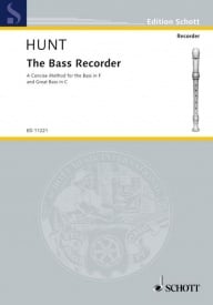 Hunt: The Bass Recorder published by Schott