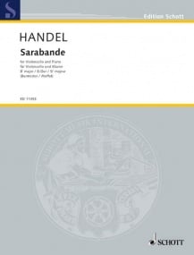 Handel: Sarabande for Cello published by Schott