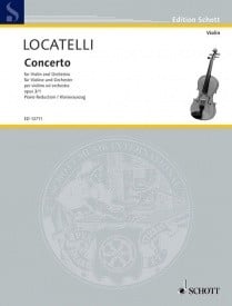Locatelli: Concerto No 1 for Violin published by Schott
