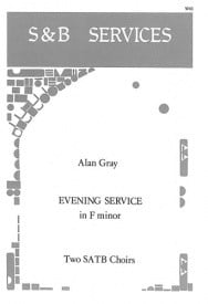 Gray: Evening Service in F Minor SATB published by Stainer and Bell