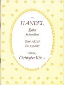 Handel: The Suites of 1720 Nos. 1, 3, 5 & 7 for Harpsichord published by Stainer & Bell