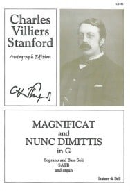 Stanford: Magnificat & Nunc Dimittis in G SATB published by Stainer and Bell