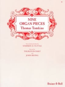 Tomkins: Nine Organ Pieces published by Stainer & Bell