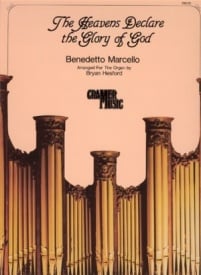Marcello: Heavens Declare The Glory for Organ published by Cramer