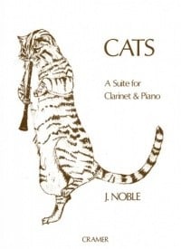 Noble: Cats - A Suite for Clarinet & Piano published by Cramer