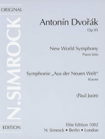 Dvorak: New World Symphony for Piano published by Simrock