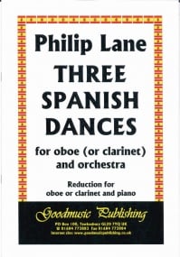 Lane: 3 Spanish Dances for Clarinet or Oboe published by Goodmusic