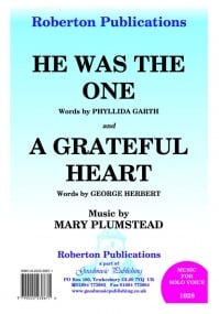 Plumstead: Grateful Heart in Db / He Was The One published by Goodmusic