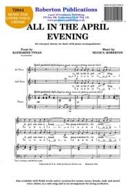 Roberton: All in the April Evening 2pt published by Roberton