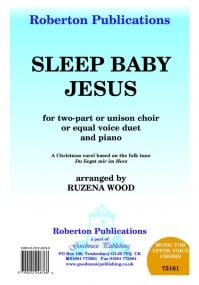 Wood: Sleep Baby Jesus 2pt published by Roberton