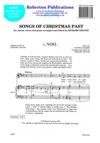 Graves: Songs Of Christmas Past (Unison) published by Roberton