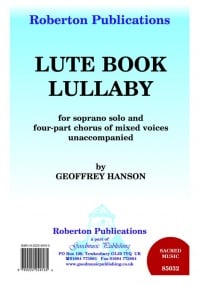Hanson: Lute-Book Lullaby SATB published by Roberton