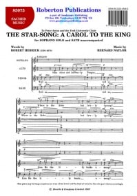 Naylor: Star-Song: A Carol To The King SATB published by Roberton