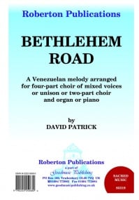 Patrick: Bethlehem Road SATB published by Roberton