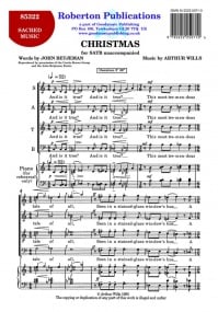 Wills: Christmas SATB published by Roberton