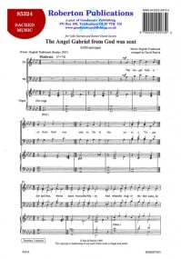 Patrick: Angel Gabriel From God Was Sent SATB published by Roberton