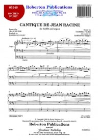 Faure: Cantique de Jean Racine SATB published by Roberton