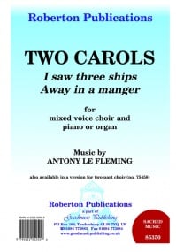 Fleming: Two Carols SATB published by Roberton