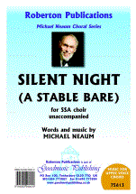 Neaum: Silent Night (A Stable Bare) SSA published by Roberton