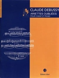 Debussy: Ariettes Oubliees for Voice & Piano published by Jobert