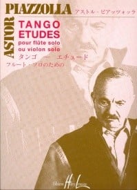 Piazzolla: Tango Etudes for Solo Flute or Violin published by Lemoine