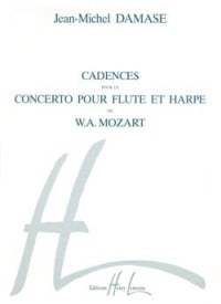 Damase: Cadences du Concerto de Mozart for Flute & Harp published by Lemoine