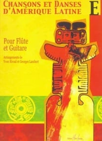 Chansons et Danses d'Amerique Latine Volume E for Guitars published by Lemoine