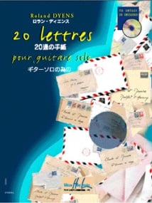 Dyens:  20 Lettres for Guitar published by Lemoine (Book & CD)