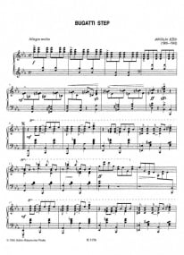 Jezek: Bugatti-Step for Piano published by Barenreiter