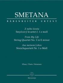Smetana: String Quartet No.1 in E minor (From my Life) published by Barenreiter