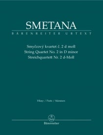 Smetana: String Quartet No.2 in D minor published by Barenreiter