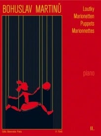 Martinu: Puppets II for Piano published by Barenreiter