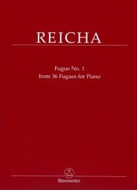 Reicha: Fugue No 1 for Piano published by Barenreiter