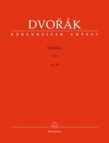 Dvorak: Dumky Trio Op 90 published by Barenreiter