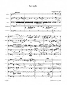 Dvork: Serenade for String Orchestra in E Opus 22 published by Barenreiter (Full Score)