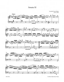 Dusek: Complete Sonatas for Keyboard Volume 2 published by Barenreiter